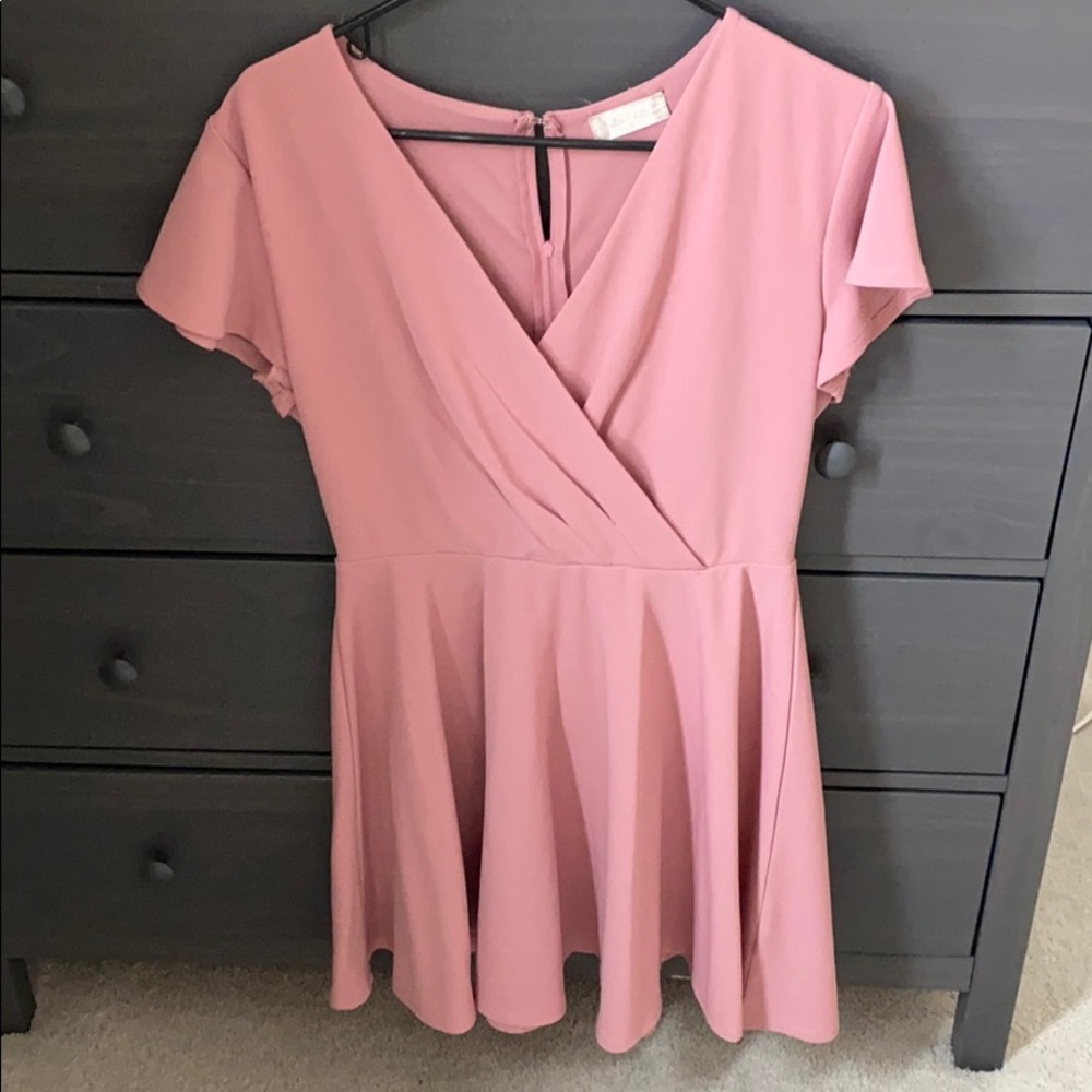 Pink dress